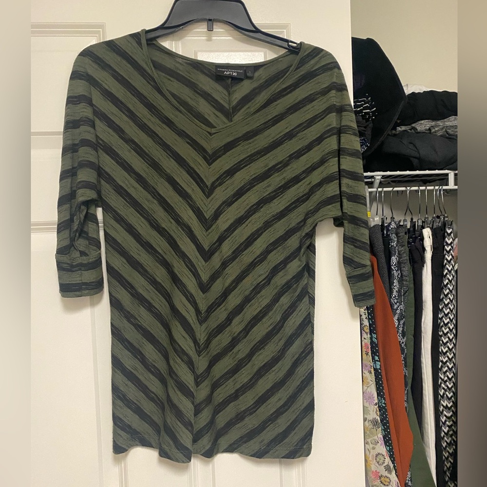 Striped Short Sleeve Shirt